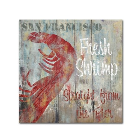 Color Bakery 'Restaurant Seafood I' Canvas Art,24x24